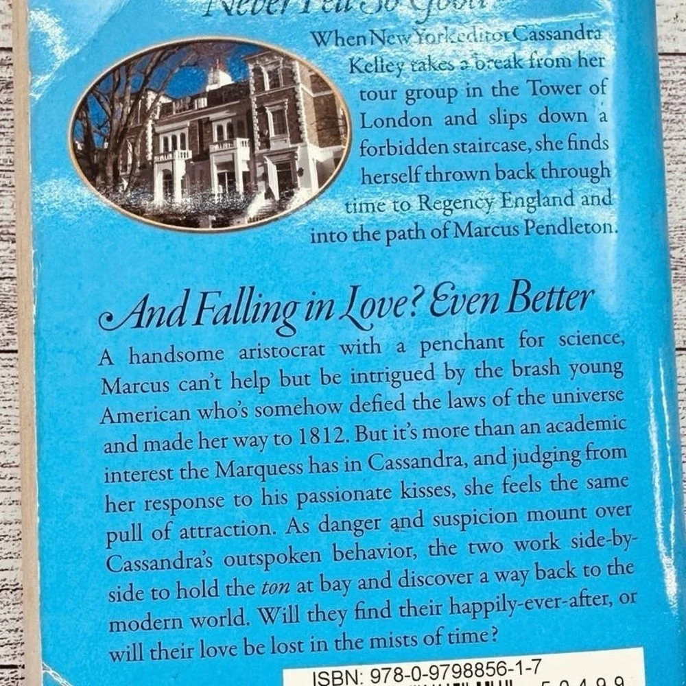 Out Of The Blue‎ by Kasey Michaels 1995 Paperback Regency Time Travel Romance